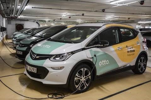 Bil fra Otto Mobility.
