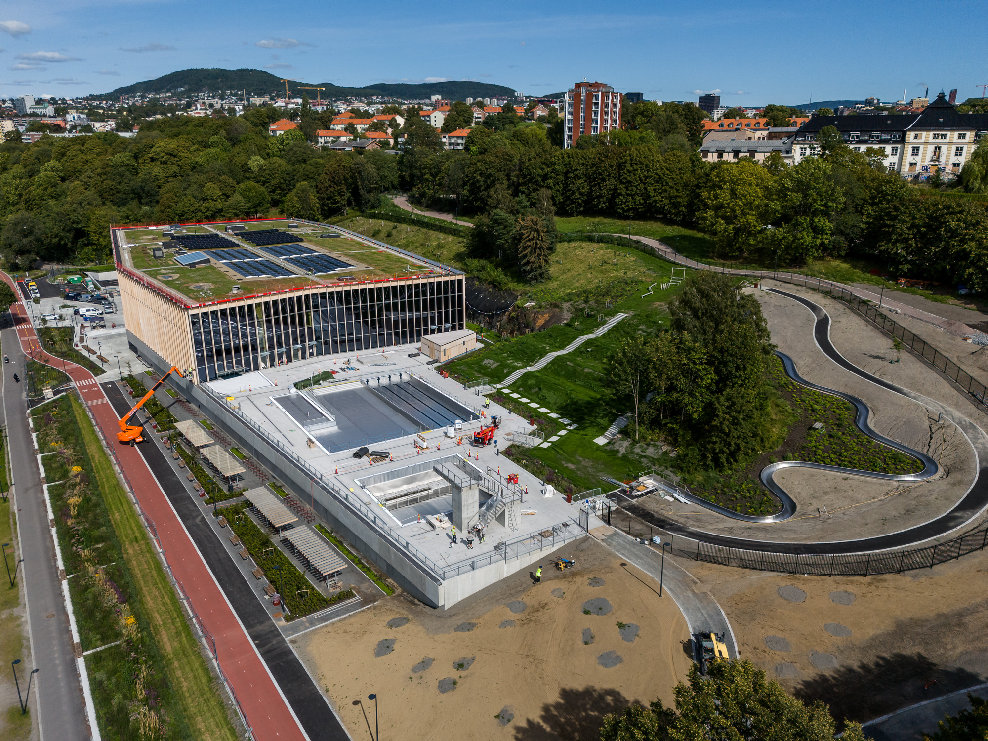Toyenbadet sett utenfra