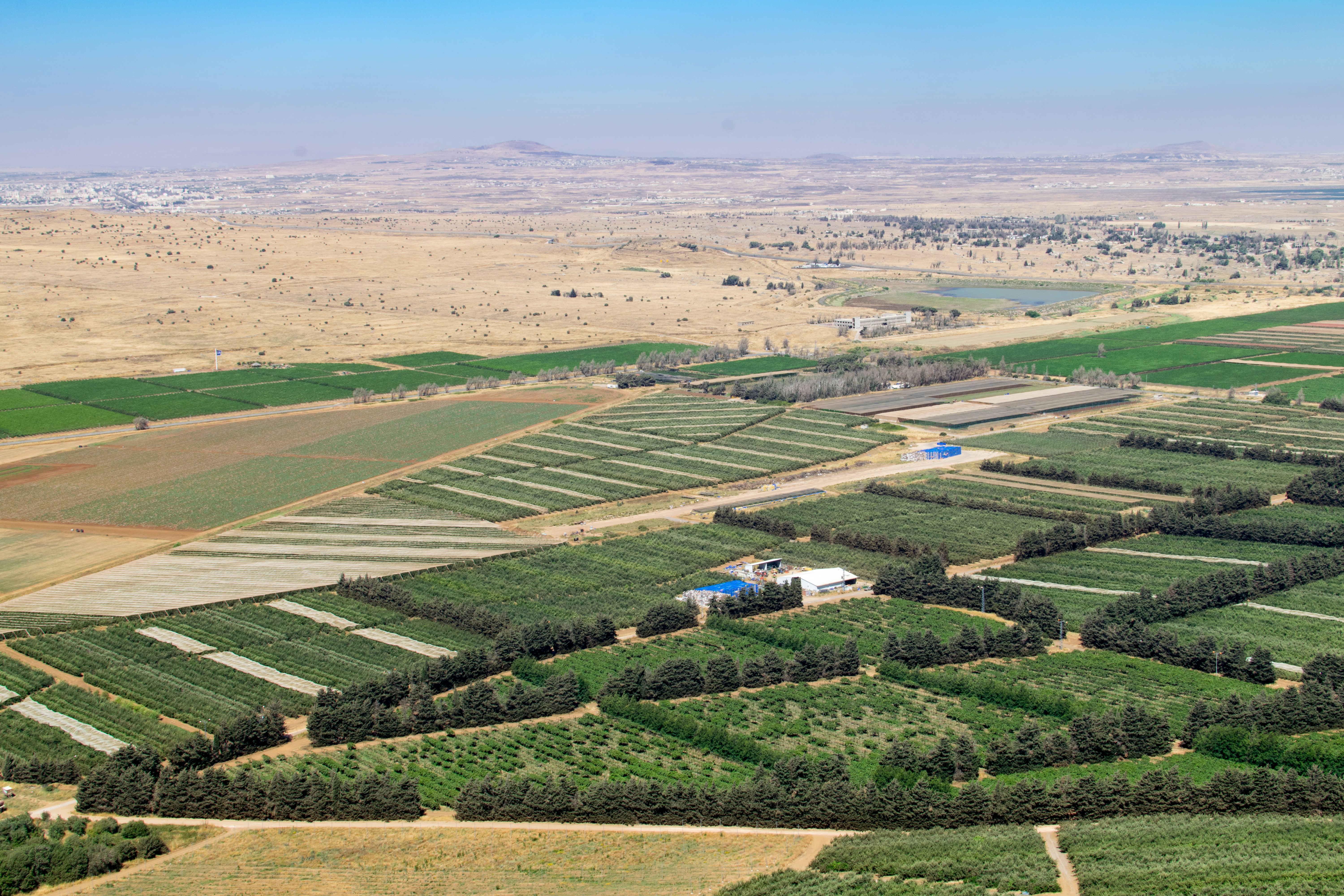 Landbruksområde i Israel.