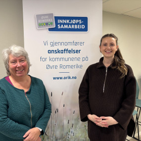 Anne Grethe Tomte og Lisa Linchausen Heimdal fra ORIK