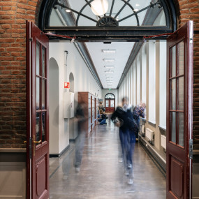 korridor ved Trondheim katedralskole